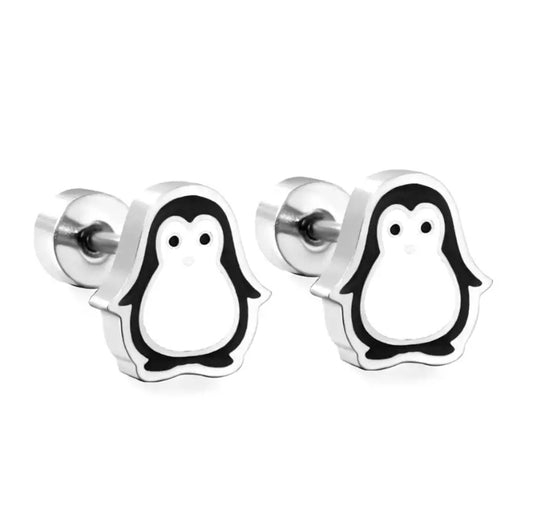 Pendientes de pingüino