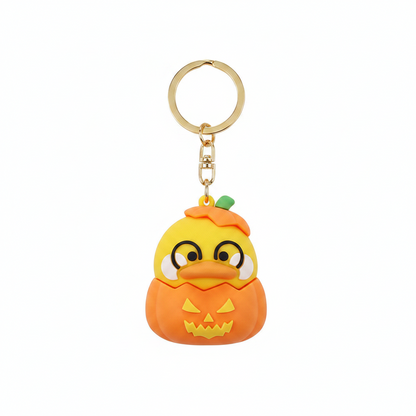 Porte Clés Canard Citrouille