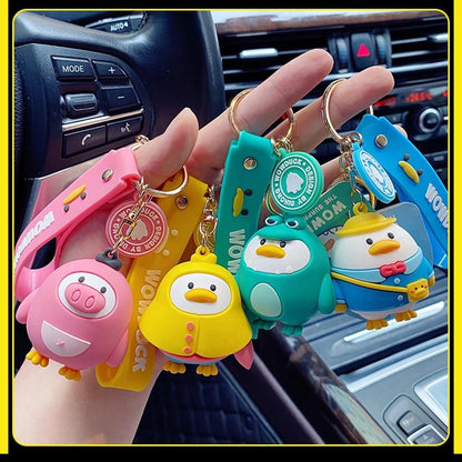 Porte Clés Canard Écolier