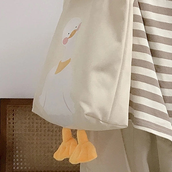 Tote Bag Canard Beige