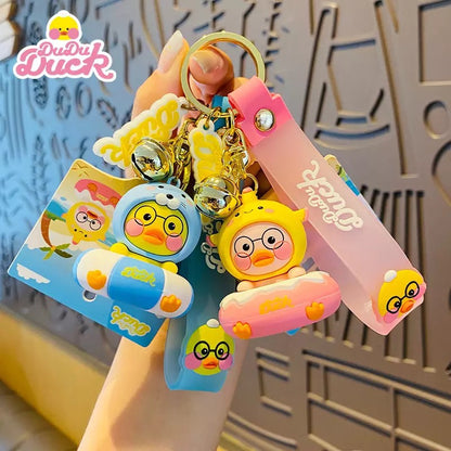 Porte Clés Canard Poisson