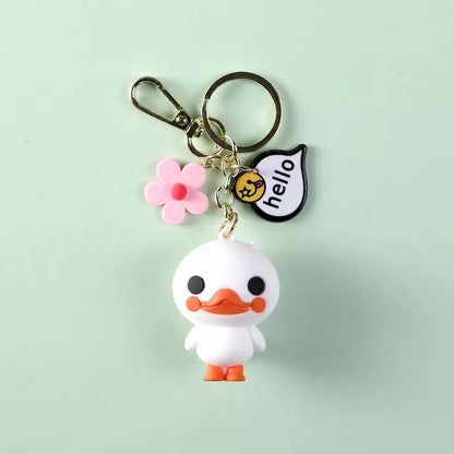 Porte Clés Canard Mignon
