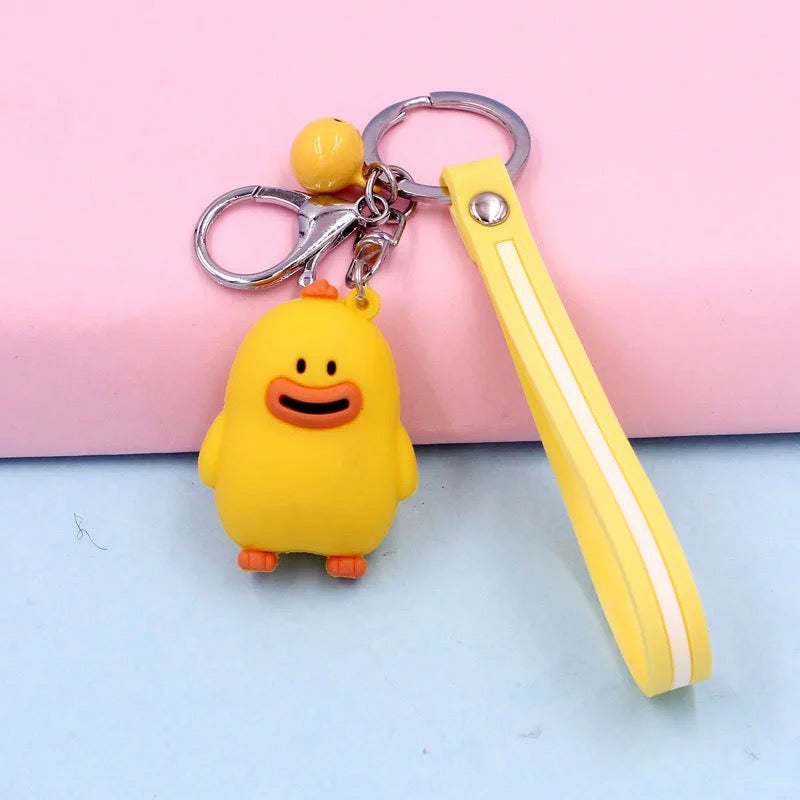 Porte-Clés Canard Jaune