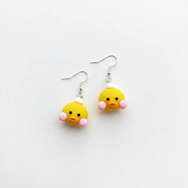 Boucles d'Oreilles Canard LaLaFanFan