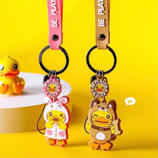 Porte Clefs Canard Chien