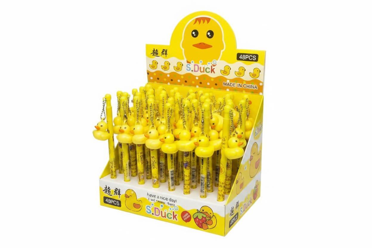 Stylo Canard Jaune