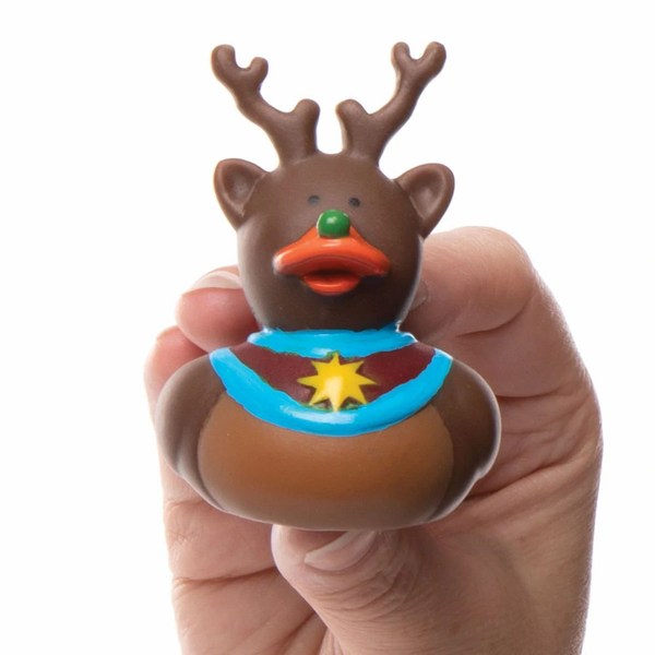 Mini Canard Renne de Noël