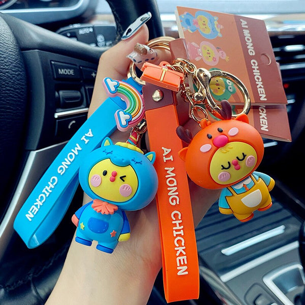Porte Clés Poussin Cerf