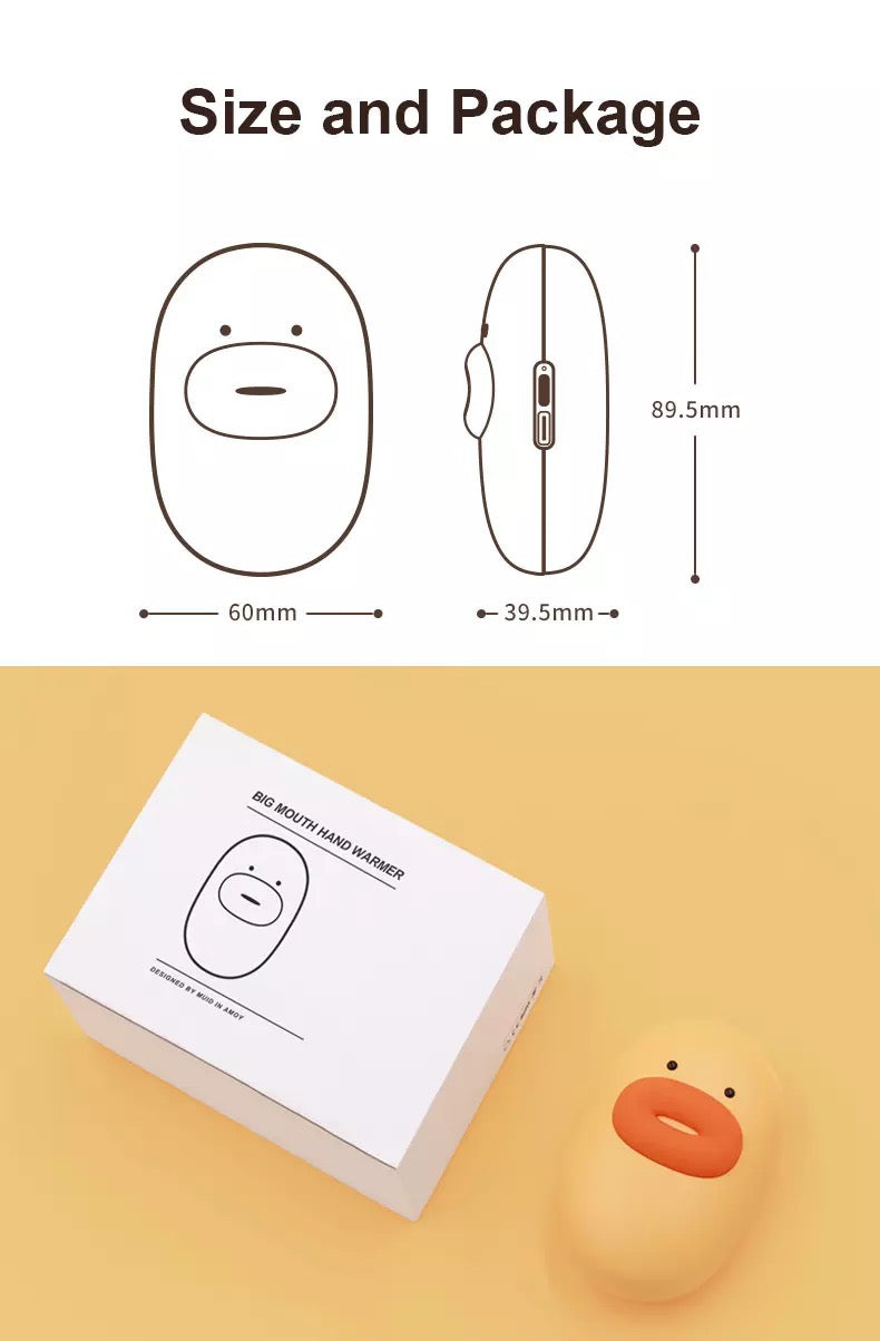 Batterie Externe et Chauffe-Mains Canard