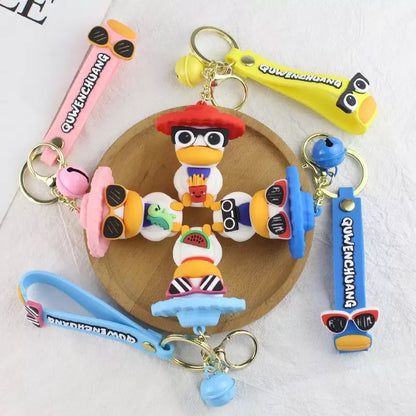 Porte Clés Canard Vacances Dino