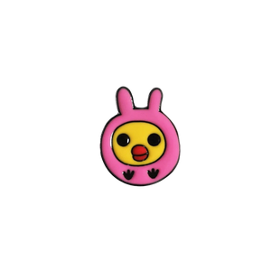 Pink Bunny Chick Pin