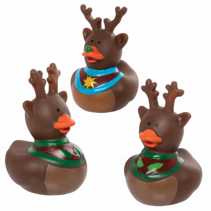 Mini Canard Renne de Noël
