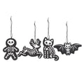 Gingerbread Skeleton Hanging Decorations