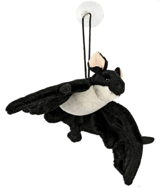 Bat Plush (black and white) - with suction cup