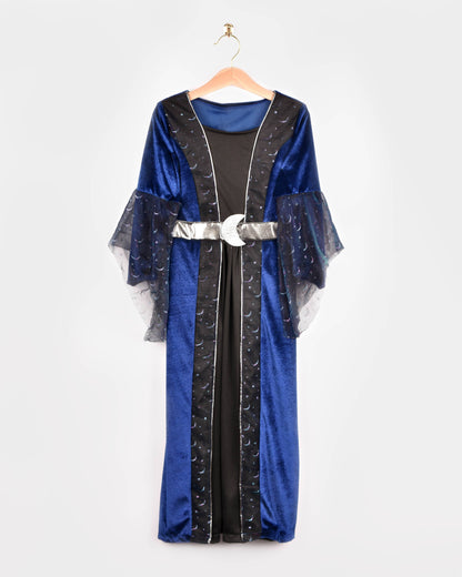 Robe de sorcière et chapeau 116 cl 5-6 ans