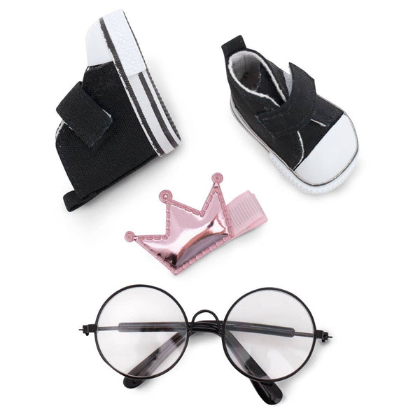 Ensemble de chaussures et d'accessoires de 20 cm