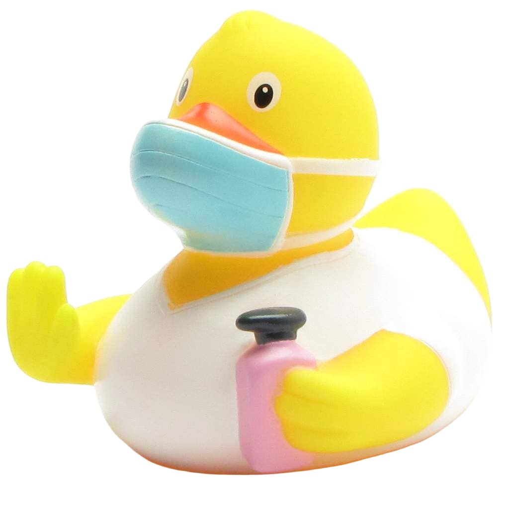 Gestos de barrera de pato