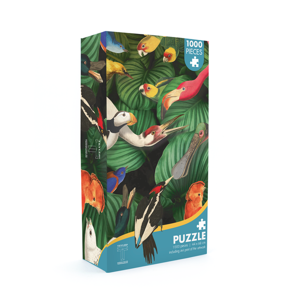 Puzzle 1000 pièces, Musée Teylers, Vie des oiseaux