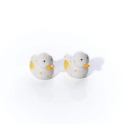 Sel et poivre Canards à pois