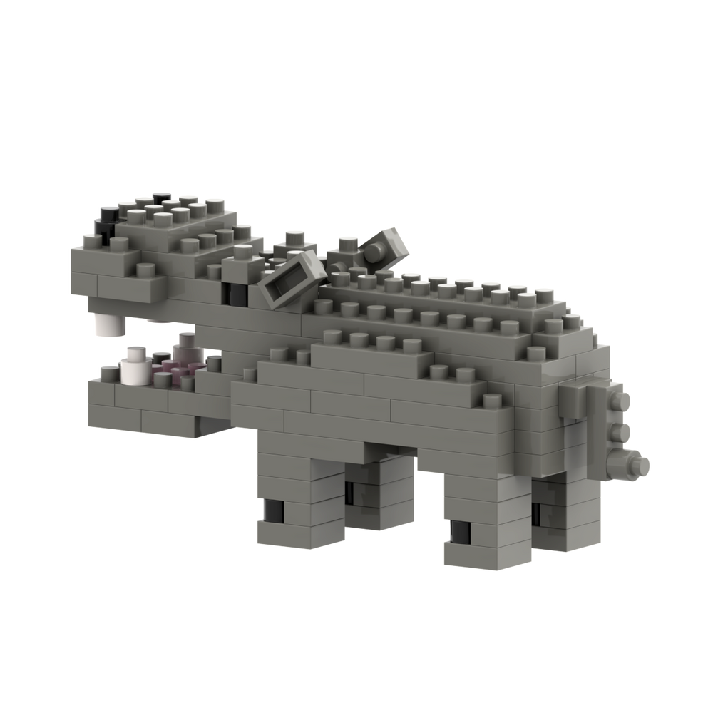 BRIXIES Hippopotame