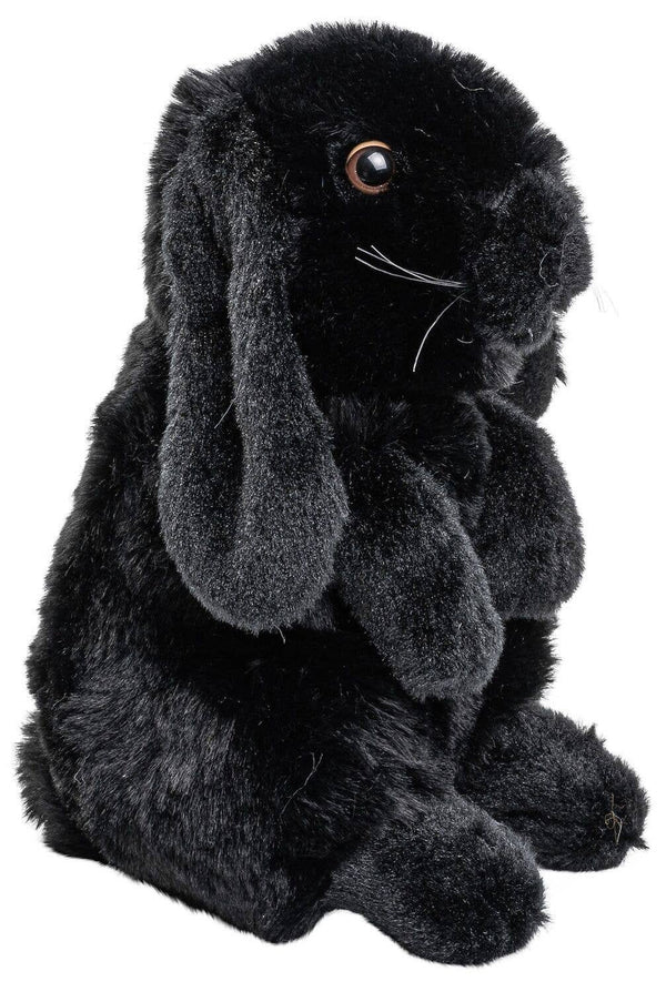 Peluche Lapin Bélier Assis - Noir Uni Toys