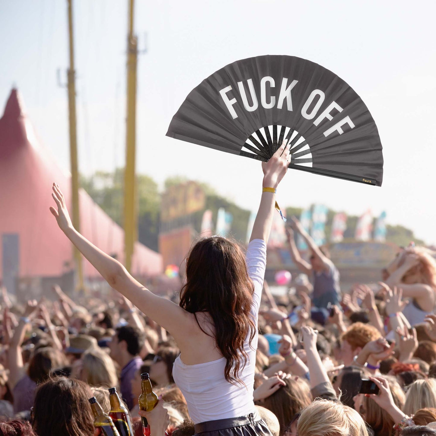 Éventail Xxl « Fuck off » – Fisura – vue 4