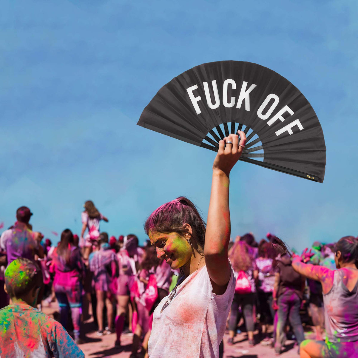 Éventail Xxl « Fuck off »