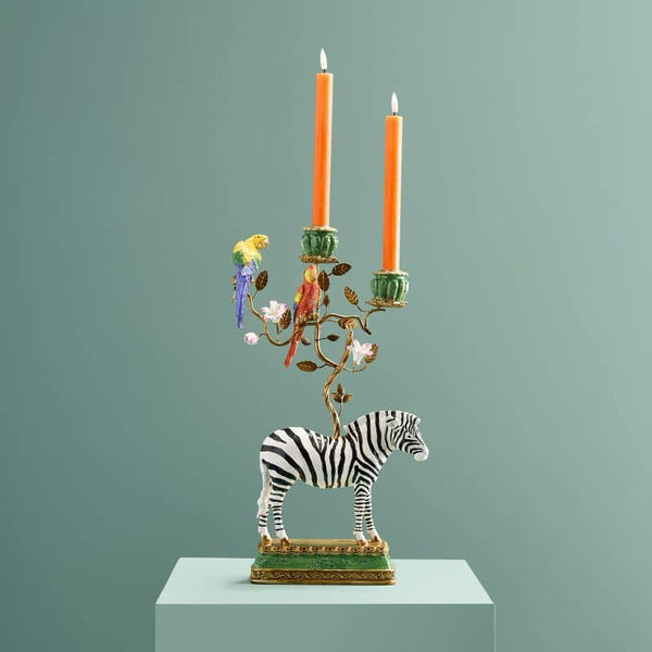 Lampadario Zebra, poly/metal, 27 x 9 x 45 cm
