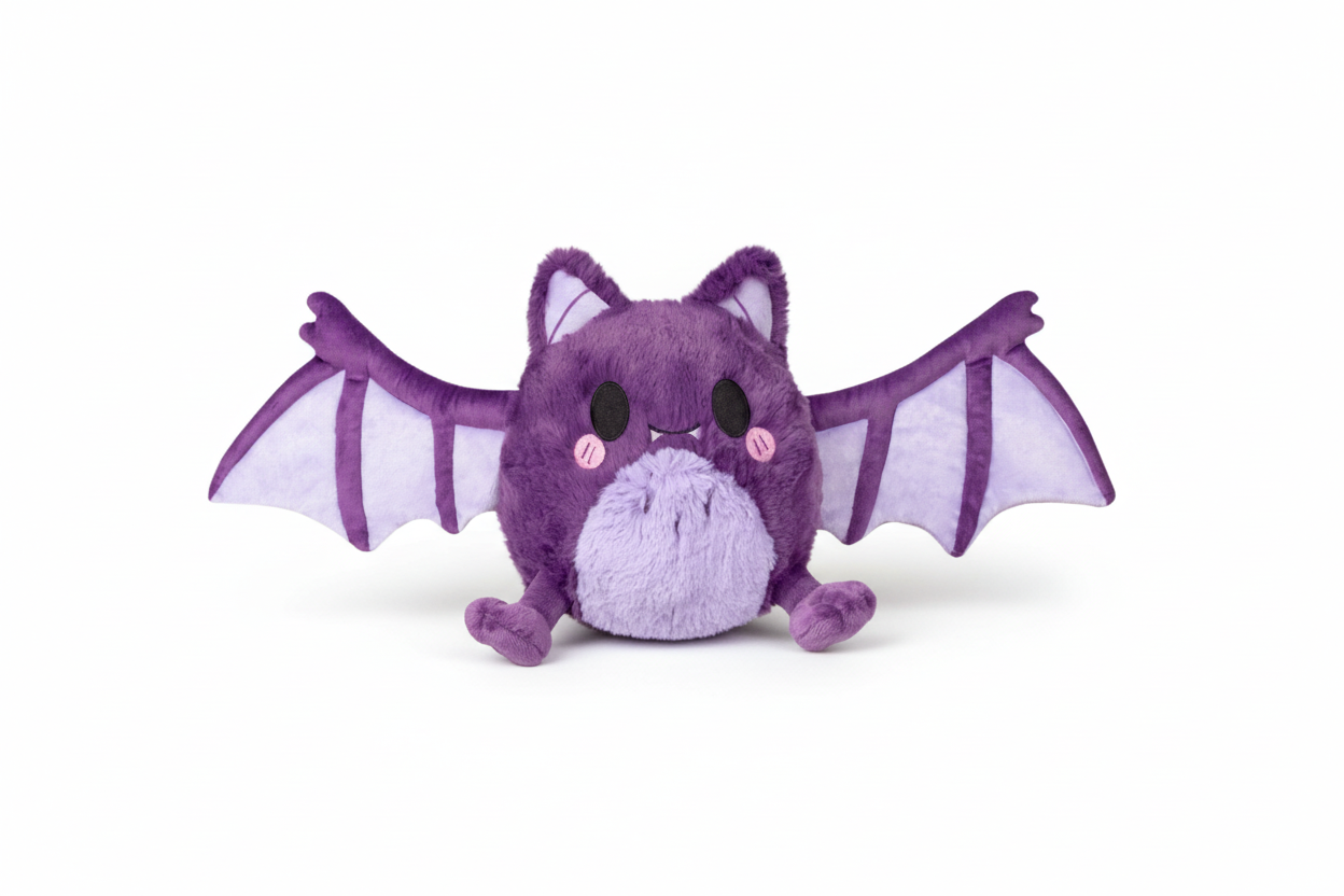 Mini Squishable Plush Bat