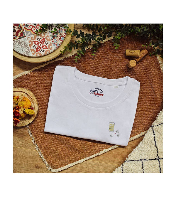 T-shirt Brodé - Pastis Pétanque - t-shirt brodé Juste un T-shirt