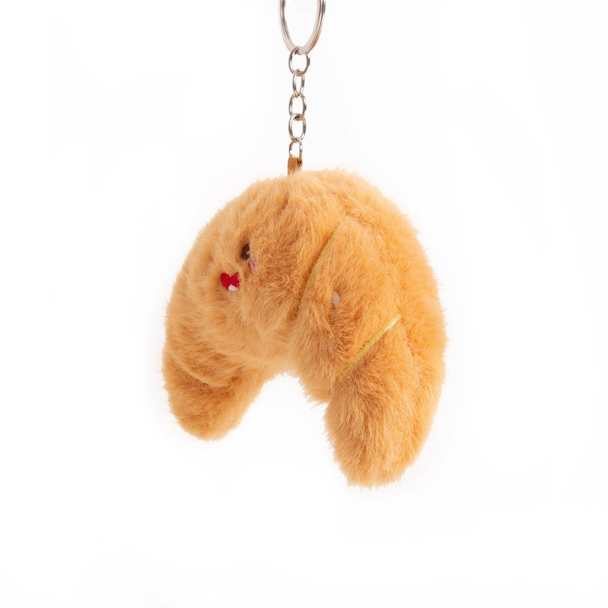 Porte Clés Peluche Croissant