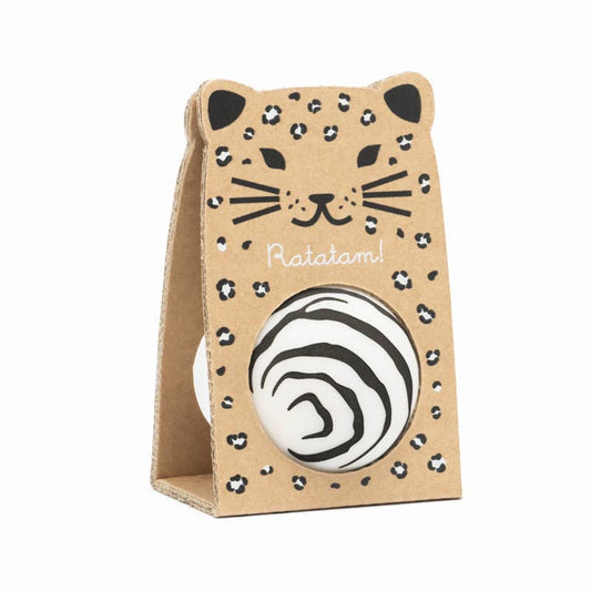 Pelota saltarina de cebra