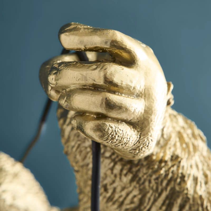 Applique da parete Gorilla Jungle Jack Gold