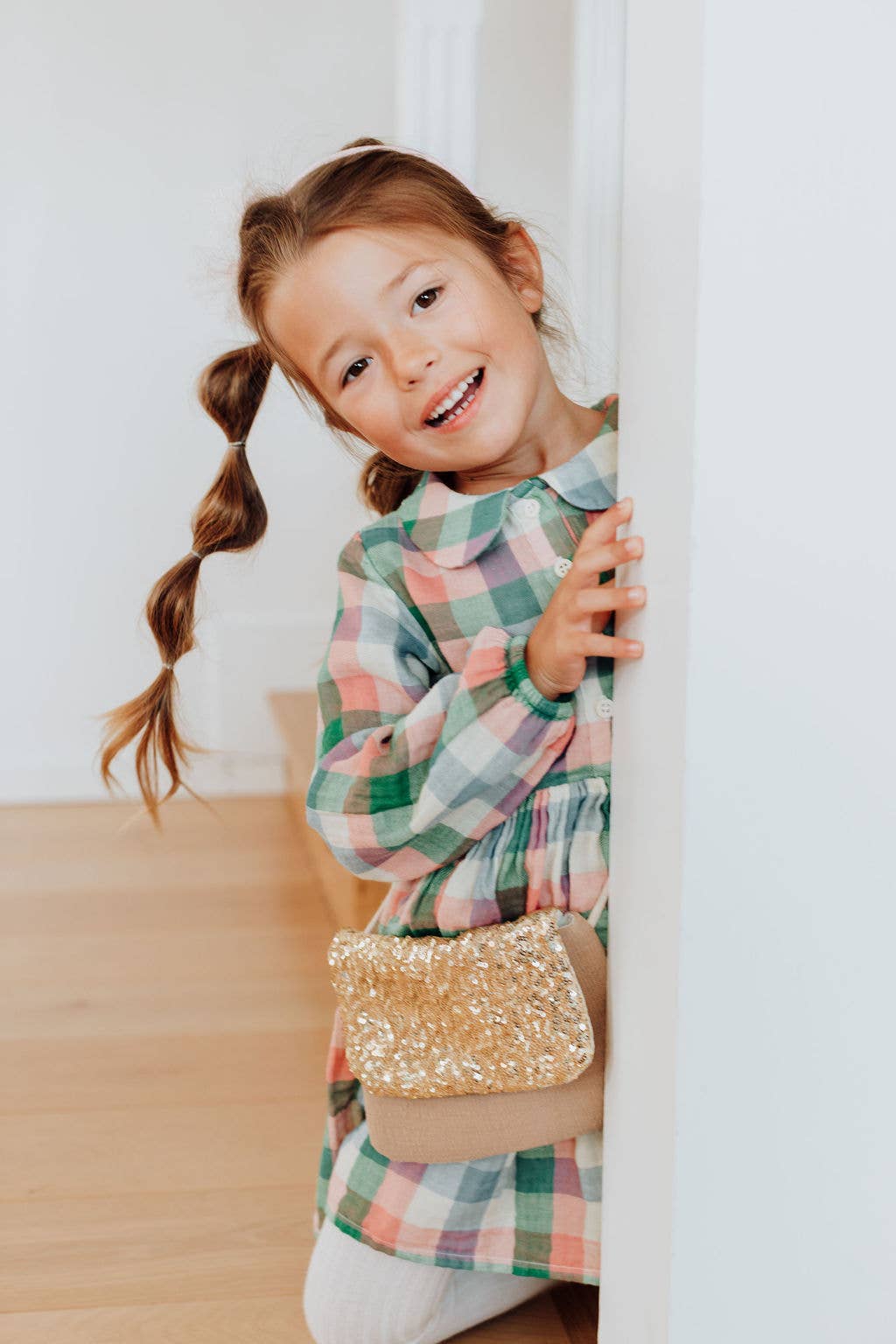 Sac à main - Sequins dorés