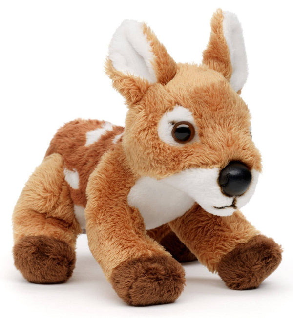 Peluche faon - 15 cm (longueur) - peluche Uni Toys