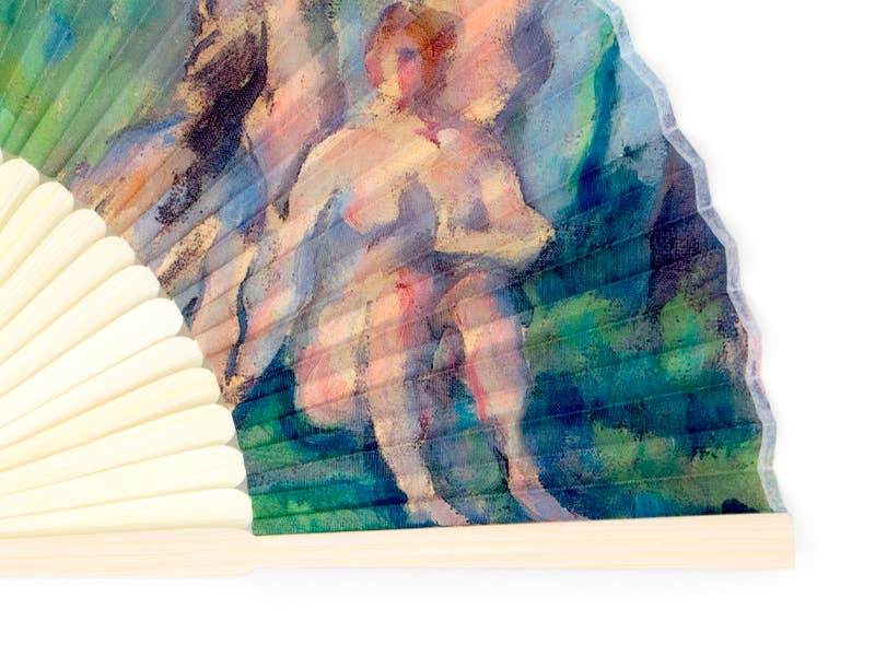 Fan, Paul Cézanne, The Bathers