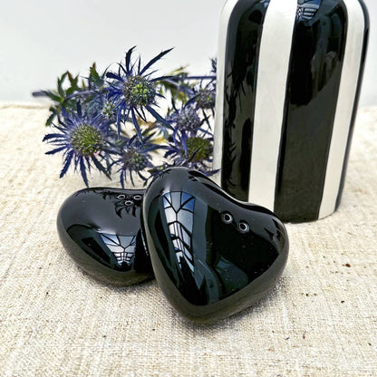 Sel et poivre Cœur noir