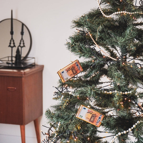 Boule de Noël Billet de 50 euros