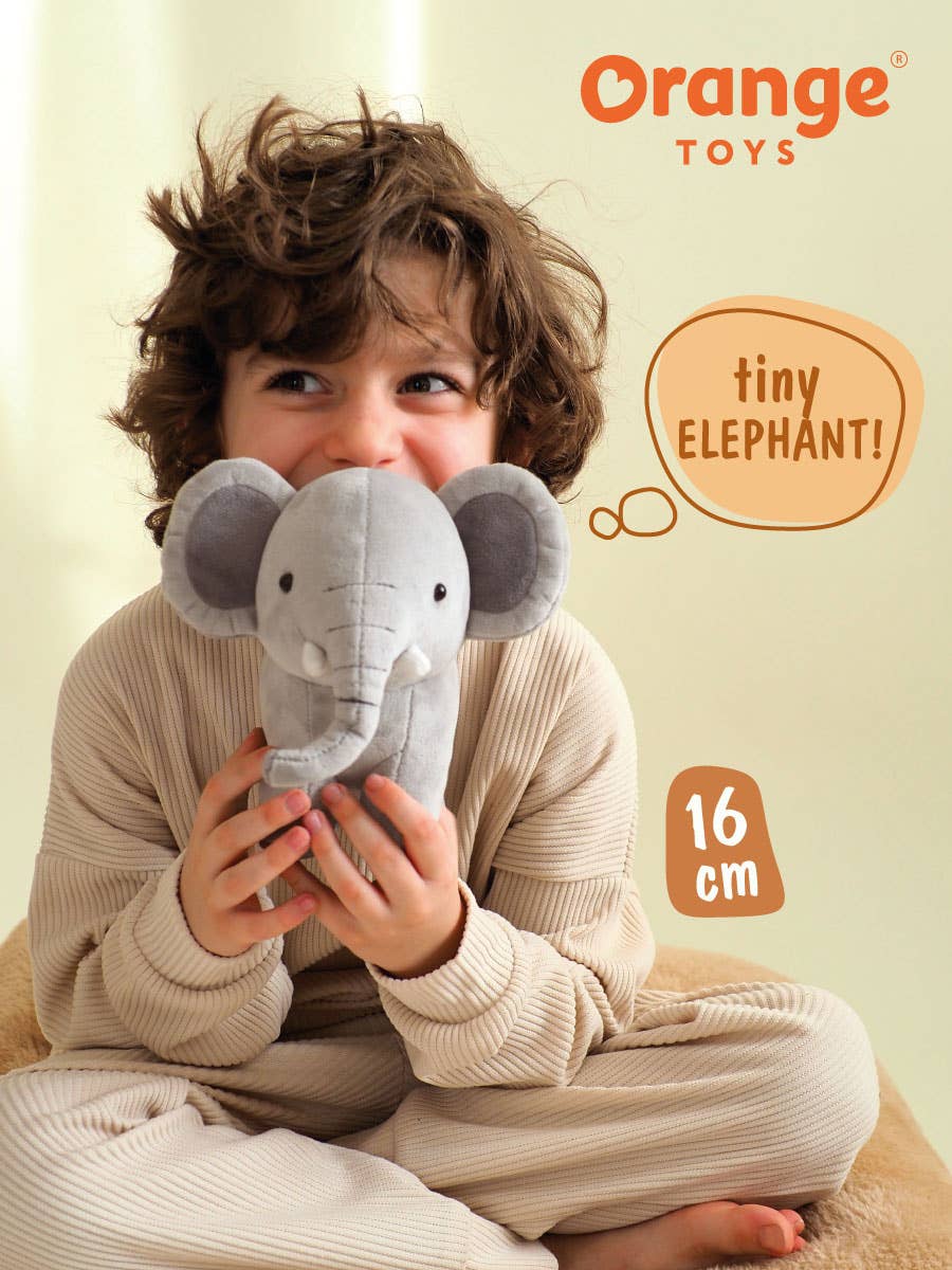 Plush elephant - 16 cm