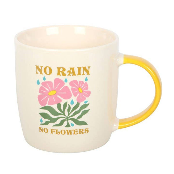 Mug “No Rain No Flower”