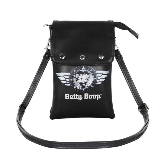 Betty Boop Motor Love-Case for Mobile Phone, Black