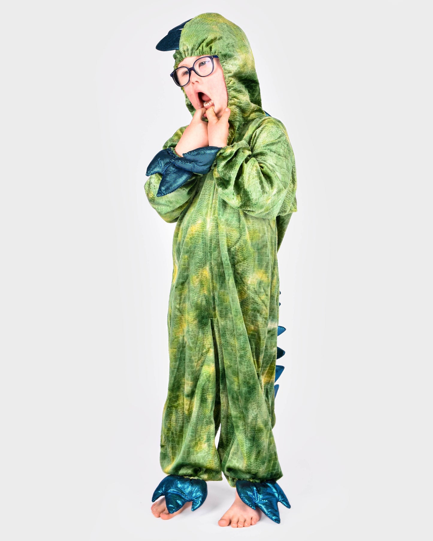 Combinaison Déguisement Dinosaure 110-116 cm 4-5 ans