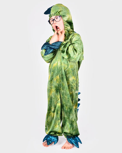 Combinaison Déguisement Dinosaure 110-116 cm 4-5 ans