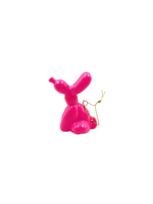 Décoration de Noël “Balloon Dog Rose”