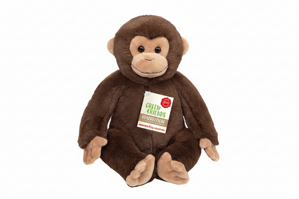 Peluche scimmia seduta
