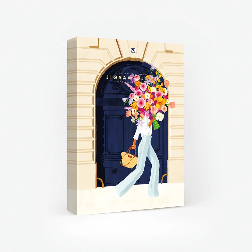 Parisian Door - Puzzle 1000 pieces