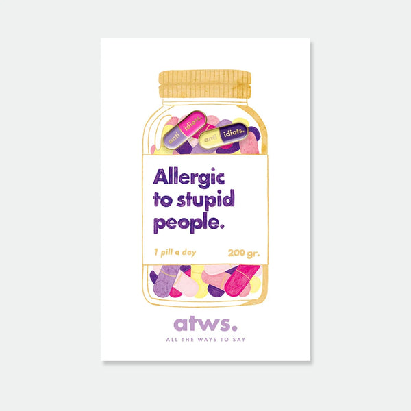 Duo Anti Idiots - Pins