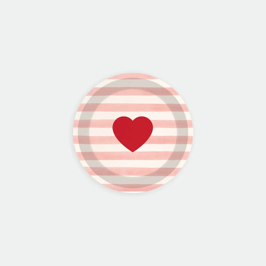 Pink stripes – Coaster