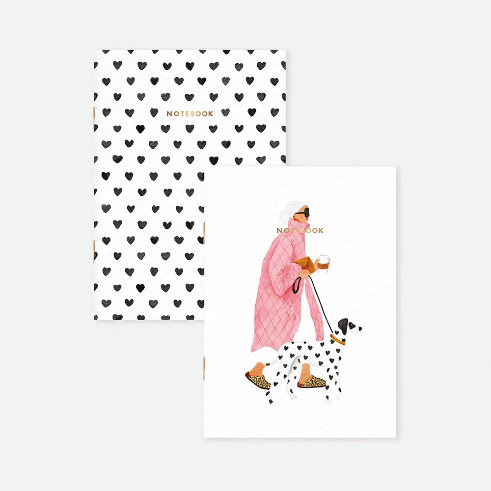 Dalmatian - Pocket Notebook A6 DUO