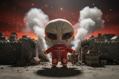 Peluche Chibi Colossal Titan